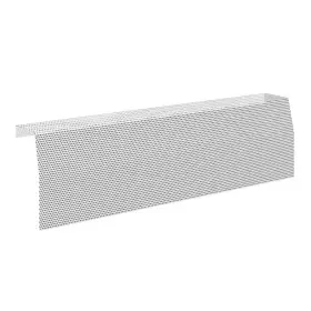 Baseboarders 744759917331 Premium Series 2 Ft. Galvanized Steel Easy Slip-on Baseboard Heater Cover In Whi