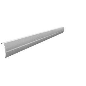 Baseboarders Ba001-72-wht Elliptus Series 6 Ft. Galvanized Steel Easy Slip-on Baseboard Heater Cover In