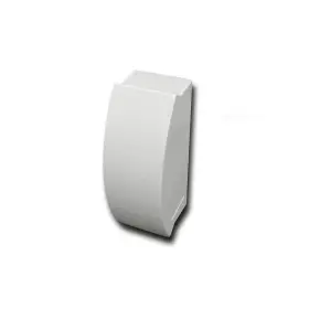 Ec005-rt-wht Baseboarders Elliptus Series Steel Easy Slip-on Baseboard Heater Cover Right Side Closed End