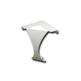 Ic005-wht Baseboarders Elliptus Series Steel Easy Slip-on Baseboard Heater Cover Inside In