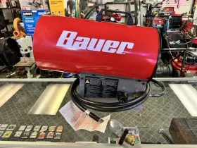 30k-60k Bauer 59567 Forces Air Propane Portable Heater Btu