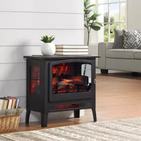 Cscesh-1 Bayside Infrared Electric Fireplace Stove Heater 1 500w 3 Flame Colors