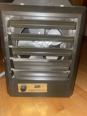 Berko Huhaa320 Heater Never Used Untested