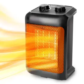 Beyond Breeze 791541417456 Space Heater 1500-watt Ceramic Portable Small With Tip-over S