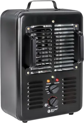 1500w Beyond Heat 313034221236 Milkhouse Space Heater 1300w/1500w Electric With Thermostat 3 Sett