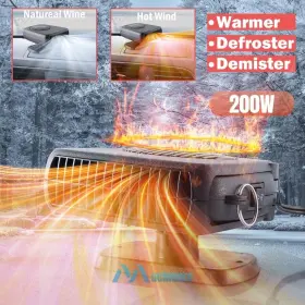 Bfvv 600685561393 360 200watt Car Auto Electric Heater Heating Cooling Fan Defroster Demister 12v