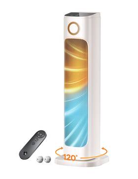 Biesqya 652726138620 Patio Heater And Fan Combo For Indoor Use With 3 Heat Levels Space Garage