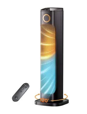 1500w Biesqya 652726138774 Patio Heater And Fan Combo For Indoor Use Tower Portable Electric Spac