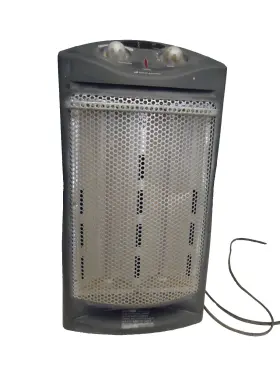 Bqh308 Bionaire 1500 Watt Quartz Infrared Tower Heater Works Great #