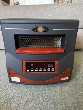 1500pa Biosmart Breathe Easy Dual Infrared Space Heater And Molecular Filter Air Purifier