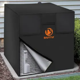 Biuttif 760072369527 Air Conditioner Cover For Outside Units - 30x30x32 Inches Central Ac Winter