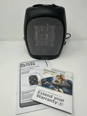 Bhdc500b46 Black Decker Portable Heater - 3 Settings Ceramic Pre-owned Tested