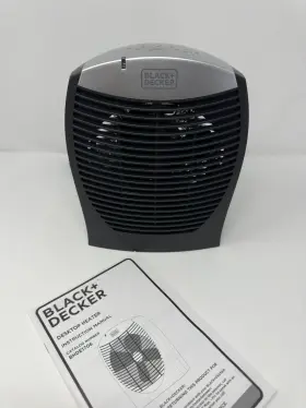 Bhde1706 Black Decker Indoor Space Heater 1500w E-save Function Pre-owned