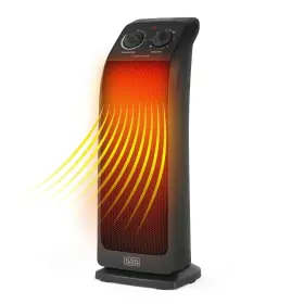 500-watt-max Black Decker Wacbhtc571 1 Oscillating Ceramic Tower Heater With Fan Setting B