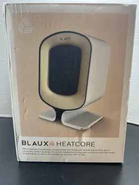 30448-amz Blaux Heatcore 30448 Electric Portable Compact Heater Ceramic 1200w - Tested