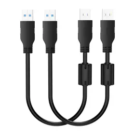 U3am2am025 Bolaazul 2 Pack Usb 3.0 Extension Cable Type A Male To Cord 30cm/1ft Bi