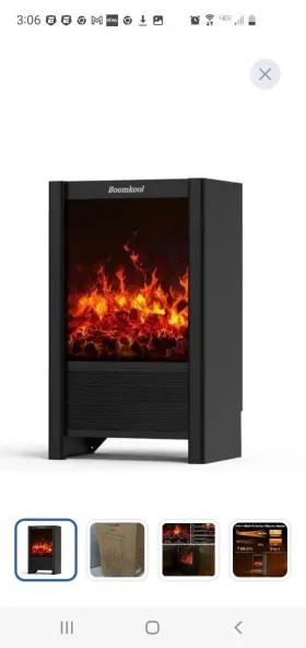 Yff-2103nrc Boomkool Space Heater Indoor 1500w Portable New In Box