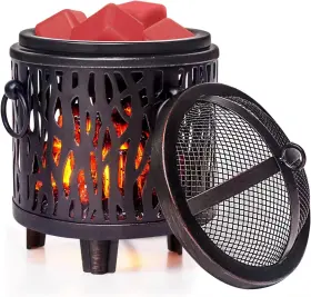 Hlpcba-050a Brand Orjg Electric Fireplaces Wax Heater Metallic Burner Scented Black