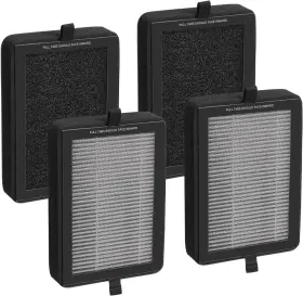 Tallais-128 Brand Tallais 4 Pack Lv-h128 Replacement Filter For Levoit Air Purifier Compatible With