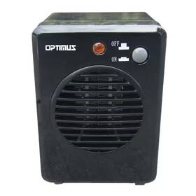 Branded 445056681668 300-watt Black Ceramic Mini Portable Heater