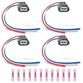Branded 744110308563 Pack Of 4 Ignition Coil Connector Repair Harness Plug Wiring Pigtail Fits For Ni