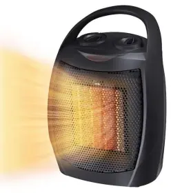 Wyhd-h36902-bk Branded 1500w Compact Small Ceramic Heater Portable For Indoor And Outdoor Use With Th