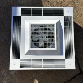 937u04000cw-d1-t1 Brasch Fan Forced Ceiling Heater Commercial. 5000 Watts 208v Ph3 60hz