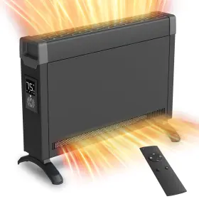 Ph002 Breezeheat Electric Panel Heaters-convection Space Heater Fanless Quiet Room