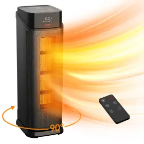 B0d8w79qgs Breezome 1500w Ptc Portable Electric Space Heater For Home Indoor Quiet