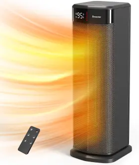 1500w Breezome M1201 Space Heater For Indoor Use Fast Heating Ptc Ceramic Electric He