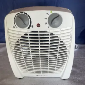 H-f305bk Brentwood Comfort Zone 1 500-watt Portable Compact Electric Space Heater And Fan White
