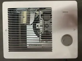 Broan 094713331926 174 Wall Heater 750/1500 Watt 120 Vac - White