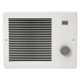 Broan-nutone 026715044931 Wall Heater White Grille With Built-in Adjustable Thermo