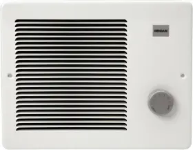 Broan-nutone 445011291277 Wall Heater White Grille With Built-in Adjustable Thermosta
