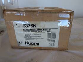Broan-nutone 9376n Fan Forced Wall Heater