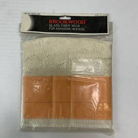 Brookwood 120ag-200 Glass Fiber Wick For Kerosene Heaters Part New Old Stock