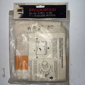 Brookwood 95a-165 Glass Fiber Wick For Kerosene Heaters Part #95a-165 New Old Stock