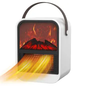 Bubbacare 749757580655 Space Heater Fireplace Heaters For Indoor Use Energy Portable Efficient Spac