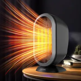 Bubbacare 757539326865 Space Heater 1200w Ptc Fast Heating Ceramic Room Small Two-speed Por