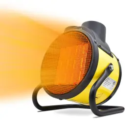 Buyplus 768788761635 Electric Patio Heater - Greenhouse Fan Portable Space Adjustab