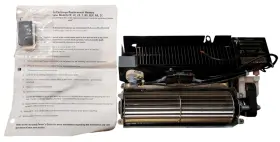 Rm202 Cadet 027418003065 In-wall Fan-forced Electric Heater Assembly 240v 2 000w Untested