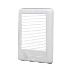 Cadet 313039931970 Replacement Grille In White For Com-pak Max In-wall Fan-forced Electric