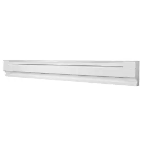 Cadet 313041923918 72 Inch 240/208-volt 1 500/1 125-watt Electric Baseboard Heater In White