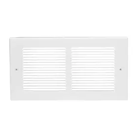 Cadet 313051012039 Replacement Grille In White For Register In-wall Fan-forced Electric Heaters