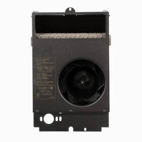 Cadet 445026271202 240-volt 750-watt Com-pak In-wall Fan-forced Replacement Electric Heater Assembl
