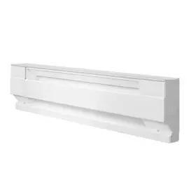 Cadet 445036293256 Electric Baseboard Heater Convection White Steel-sheathed 240/208-volt