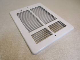 Cadet 484-022623 Electric Wall Heater Vertical Grill 13.5in L X 10.5in W White