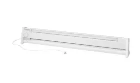 4p1500w Cadet 49 Inch Portable Electric Baseboard Heater White 120-volt 1 500-watt