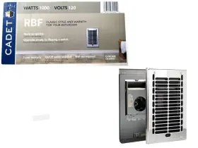 79241 Cadet 250-sq Ft 3412-btu Electric Wall Heater
