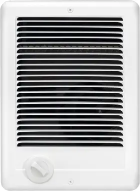 Csc152tw Cadet Electric Wall Heater 240v 1500w Quiet Fan Heat Unit With Thermostat White